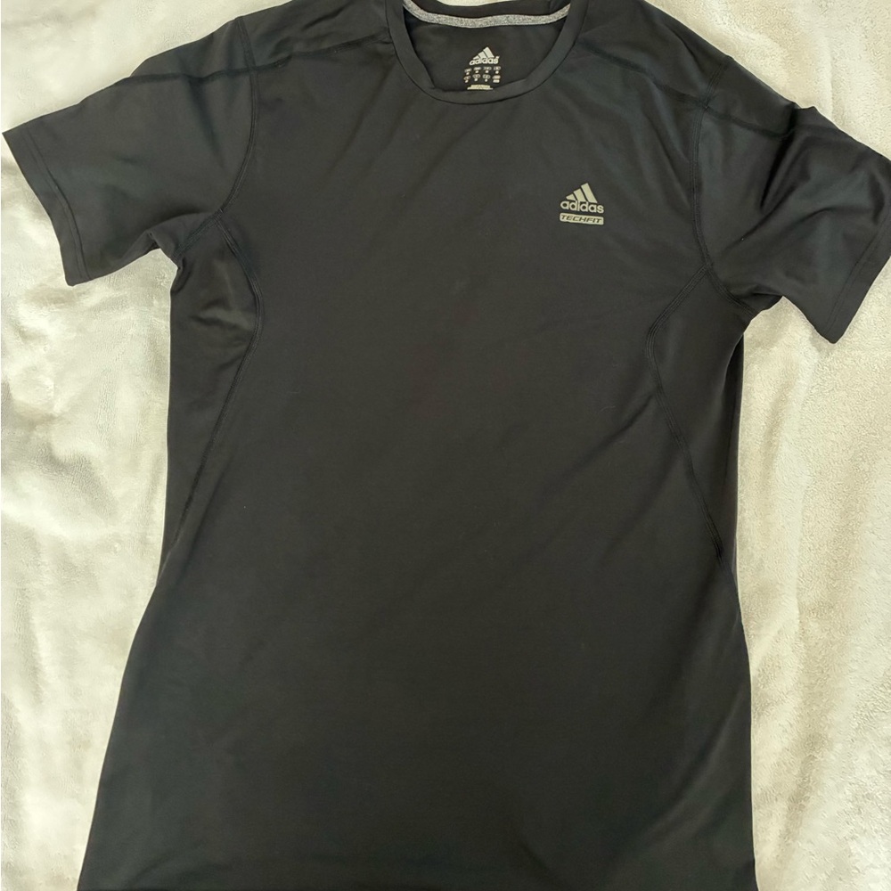 Adidas Men's Black Short Sleeve Tee